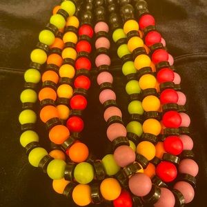 Fun Colorful Layered Necklace